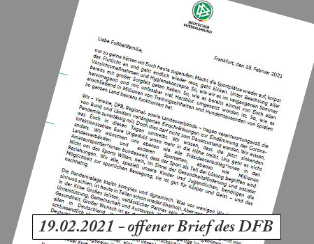 offener Brief des DFB